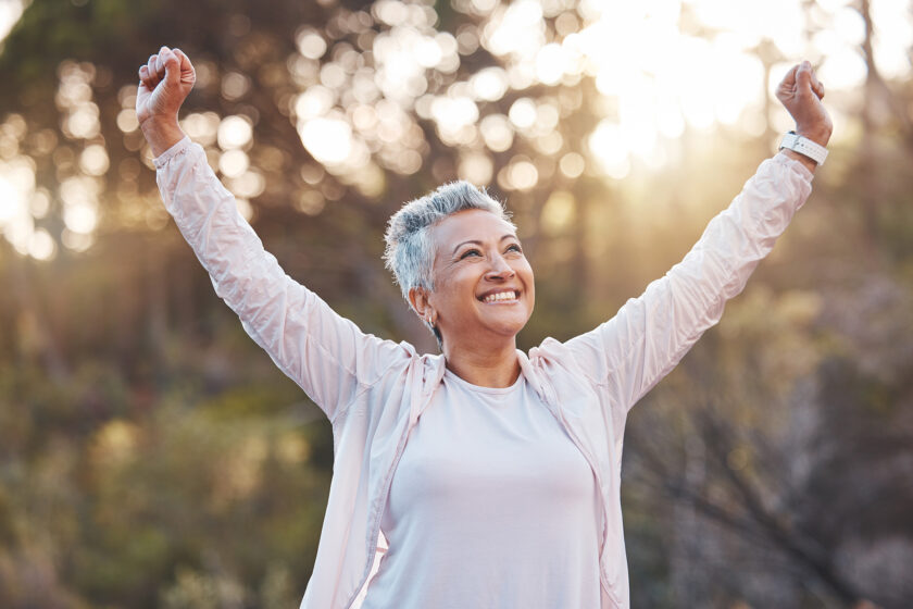 Photo of a happy senior woman used as a feature image for an article about Dr Jaimini Raniga, your local holistic doctor in Sydney.